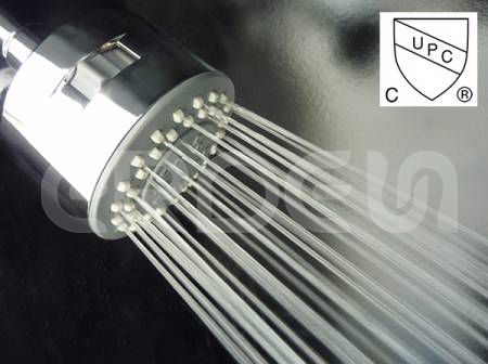 UPC cUPC 3 Function Shower Head With Pause Control - 3 Function Shower Head With Pause Control